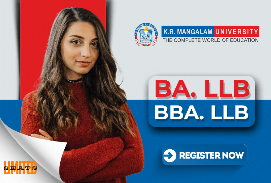 K R MANGALAM UNIVERSITY BA.LLB BBA.LLB CONFIRM SCHOLARSHIP