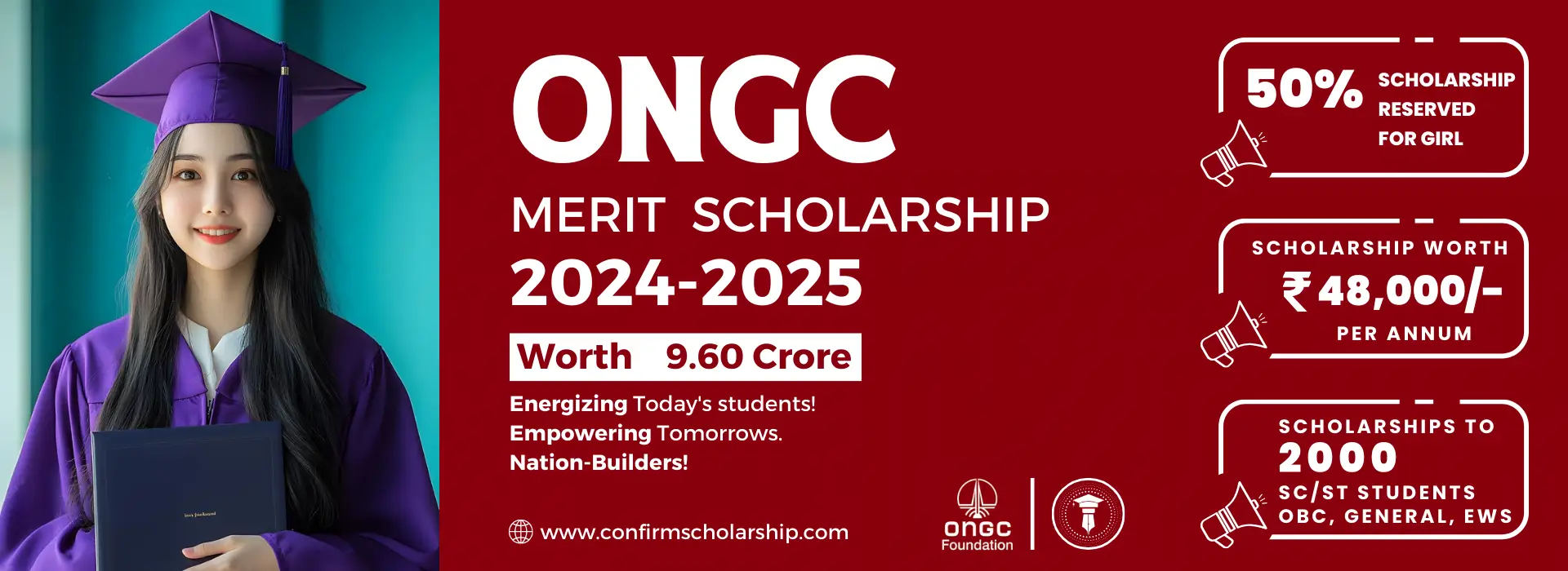 ONGC scholarship - confirm scholarship