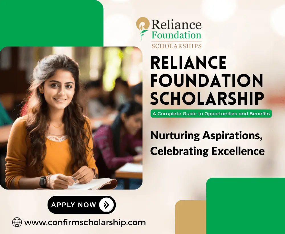 Reliance Foundation Scholarship- confirm scholarship 1