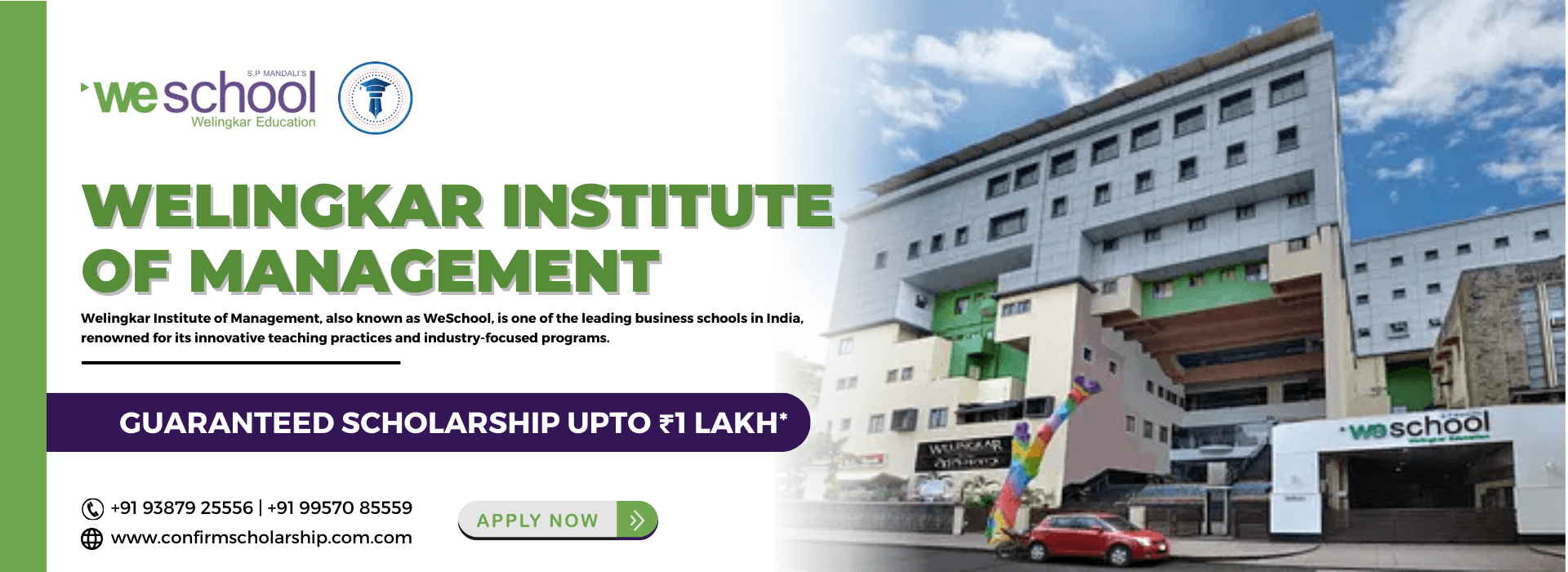 Welingkar Institute of Management, WeSchool, PGDM Courses, MBA Admissions, Welingkar Placements, Business Design, Part-Time MBA, Hybrid PGDM