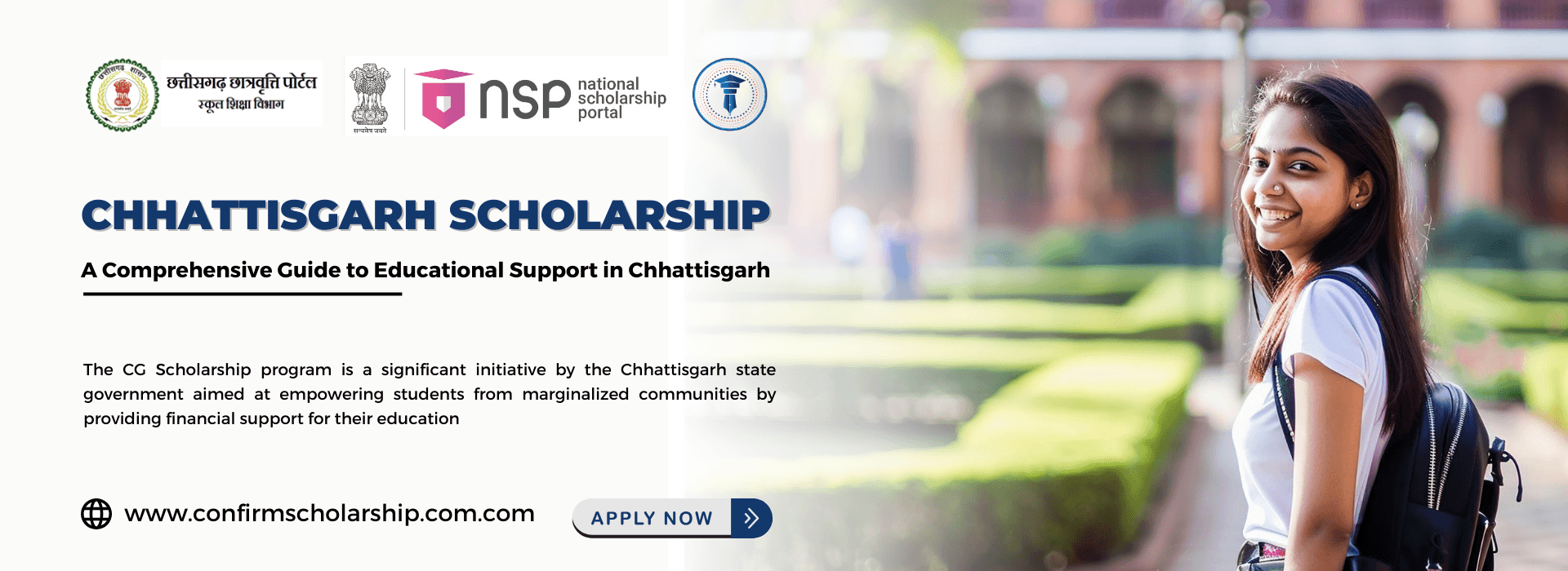 Learn about CG Scholarship 2024 – eligibility, benefits, and how to apply for financial support to pursue education in Chhattisgarh.