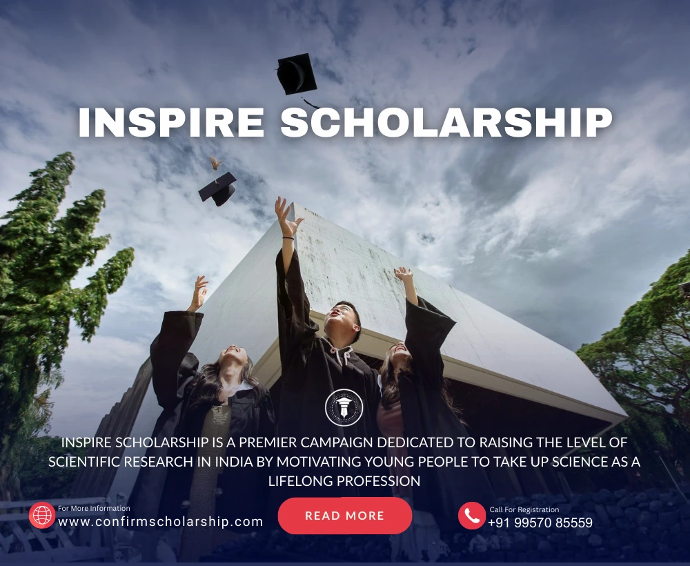 Inspire Scholarship Confirm Scholarship