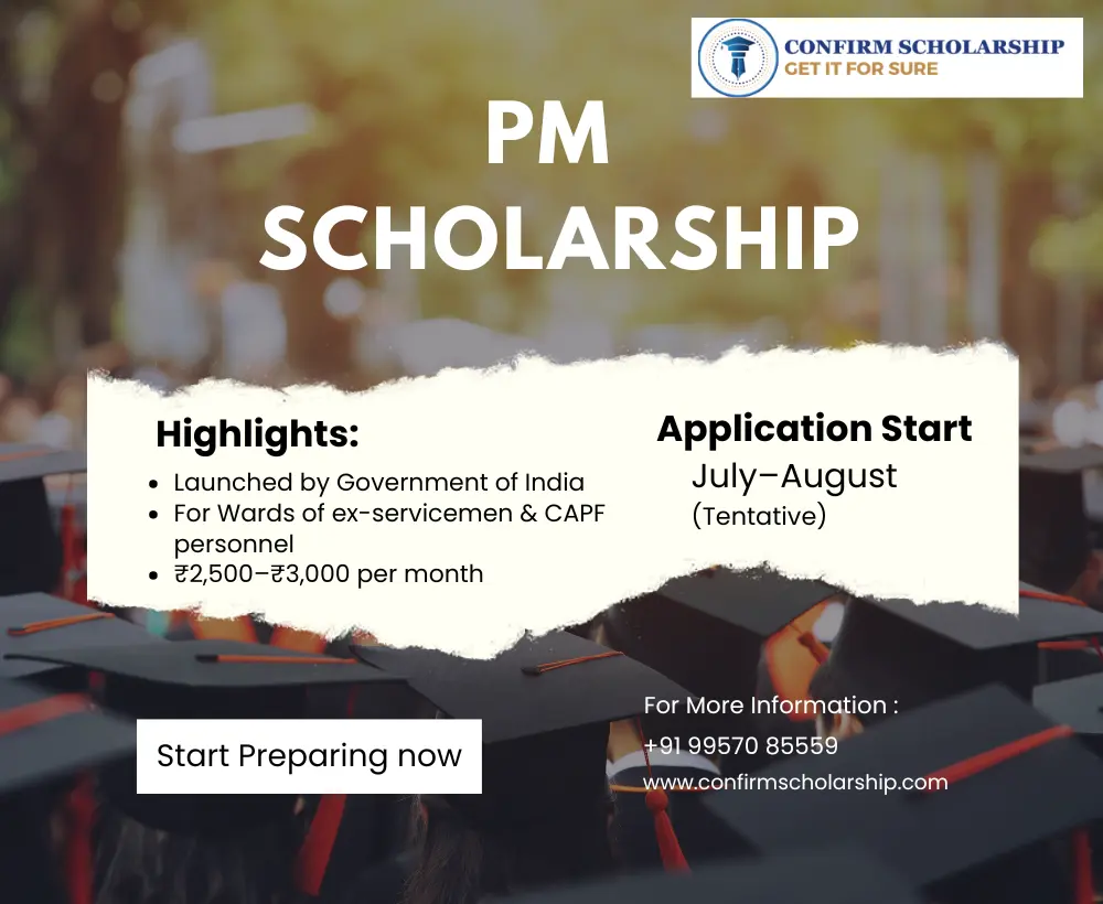 PM Scholarship Confirm Scholarship
