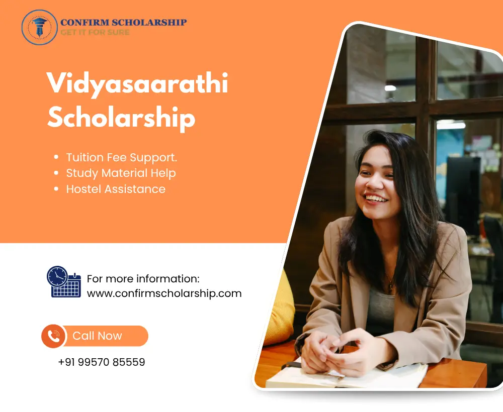 Vidyasaarathi Scholarship Confirm Scholarship