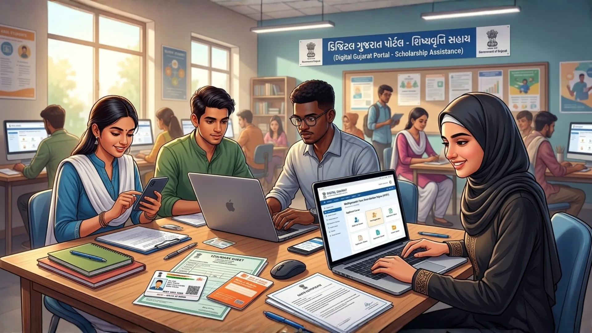 Digital Gujarat Scholarship Registration Process